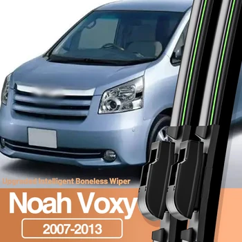 2x Toyota Noah Voxy ZRR70 VAN 2007-2013 Priekinio stiklo valytuvų mentės Priekinio stiklo langų priedai 2008 2009 2010 2011 2012