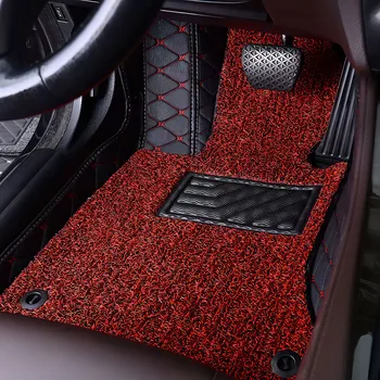 HLFNTF automobilio grindų kilimėlis Viena kabina Audi a5 sportback a3 a4 b8 avant q7 2007 a6 c5 a5 q5 q3 tt 1pic