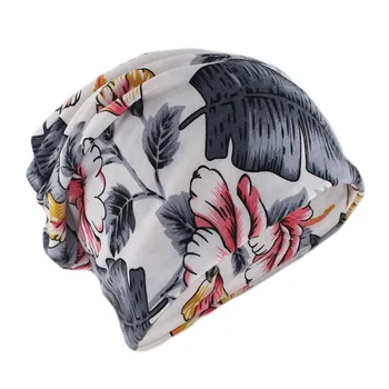 Top Fashion Gėlių moterys Pupelės Kaukolės Moteriška dvigubai naudota šaliko kepurė mergaitėms Pavasaris Ruduo Šiltas Gorras Hip Hop Lauko kaulas