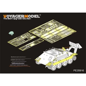 Voyager Model PE35916 1/35 WWII vokiečių Bergepanzer Hetzer Basic (skirta THUNDER 35100/35101/35102/35103)