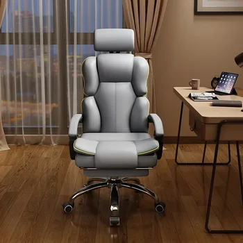 Atlošiamas kompiuteris Biuro kėdės Kėlimas Atpalaiduojanti pasukama latekso sėdynė Pagalvėlė Žaidimų kėdė Ergonomiška Sillon Oficina namų baldai