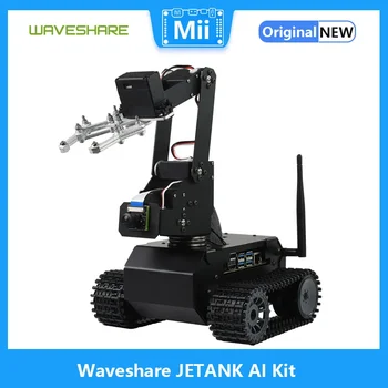 Waveshare JETANK AI Kit, AI Tracked Mobile Robot, AI Vision Robot, Based on Jetson Nano Developer Kit (pasirinktinai)