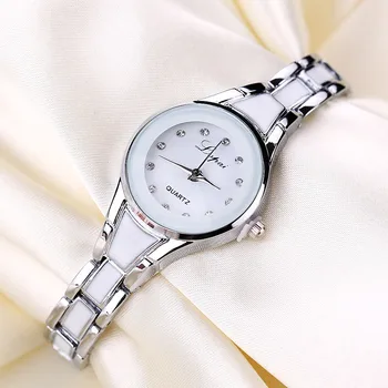 Fashion Ladies Watch Party Apyrankės laikrodžiai Prabangus kvarcinis laikrodis Moteriškas rankinis laikrodis Dovana Valentino dienai Montres Femmes