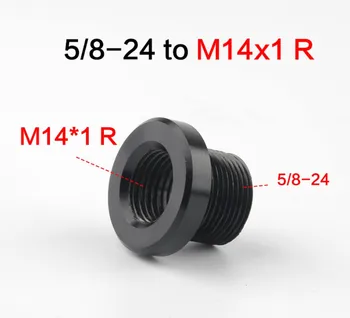Alyvos filtro sriegio adapterio jungtis Juodas aliuminis nuo 5/8-24 iki 1/2-28 1/2-20 M14X1 M14X1.5 M14X1L