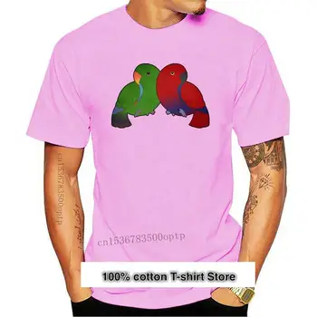 Nauji Eclectus papūgos marškinėliai S M L 1-3Xl Vyriškos moteriškos papūgos dovana Naminių paukščių mylėtojų sportiniai marškinėliai