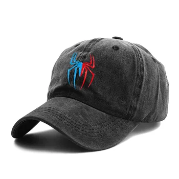 Summer Cap Sun Visor Split Spidey Hip Hop Caps Spider Cowboy Hat Peaked Hats