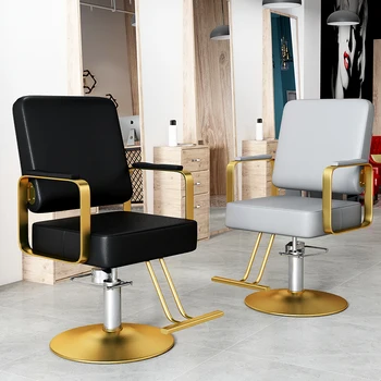Comfort Speciality Barber Chair Barbershop Plaukų stilistas Plaukų kirpimo kirpėjas Kėdė Modernus Silla De Barbero salono baldai QF50BC
