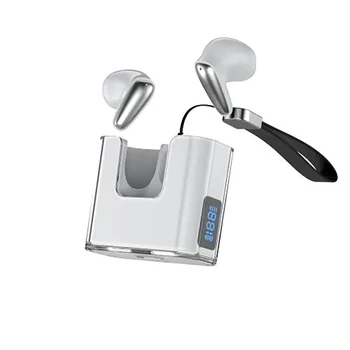 R20 Belaidės ausinės su įmontuotu mikrofonu Triukšmą slopinančios ausinės Stereofoninio garso ausinės nešiojamiesiems kompiuteriams
