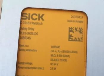 Nauja originali SICK saugos relė RLY3-EMSS100 RLY3-EMSS300