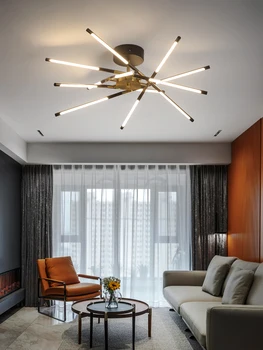 Modernus šviestuvas 2023 Nauja tendencija Namų dekoro lubų apšvietimas svetainei miegamasis Auksinis virtuvės palėpės valgomojo stalas pakabinama lempa