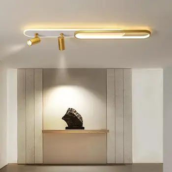 LED lubų pakabinama lempa moderni valgomajam Svetainė Akrilo apskritimo žiedas Šviestuvas Pritemdomas miegamojo virtuvės vidaus apšvietimas