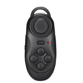 Geriausi pasiūlymai Mini Bluetooth Gamepad Wireless 3.0 VR valdiklis Remote Pad Gamepad Įkraunamas VR Vidoe žaidimas Selfie Flip