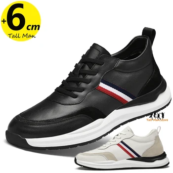 Vyriški batai Liftas Sportiniai sportbačiai vyrams Ūgio padidinimas vidpadžio 6CM platformos padai