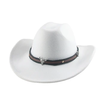 Kaubojiškos skrybėlės moterims Fedoras Skrybėlės vyrams Vakarų kaubojus Kaubojus Panama Platus kraštas Chaki Kava Kupranugaris Fedora Sombrero Hombre