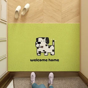Įėjimo vartų kilimėlis Mielas šuniukas Animacinis filmas Neslidūs juokingi grindų kilimėliai Pagrindinis puslapis коврик Kilimėliai PVC kilimas įėjimo durims 발매트 Virtuvės koridorius