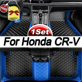 LHD automobilių grindų kilimėliai Honda CR-V CRV 2016 2015 2014 2013 2012 automobilių aksesuarai kilimai individualaus stiliaus dalių apsauginiai dangteliai