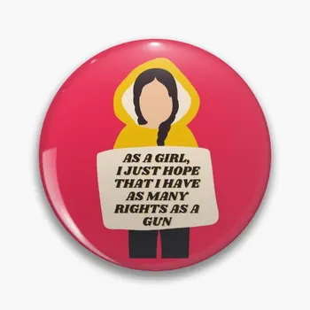 Pro Pasirinkimas Kaip mergina Aš tik tikiuosi, kad minkštas mygtuko smeigtukas juokingas ženkliukas Moterų meilužis Animacinis filmas Kūrybinė apykaklė Papuošalai Metalinė miela dovana