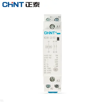 CHINT NCH8-20 Modulinis kintamosios srovės buitinis kontaktorius 220V 230V AC 20A 1NO 1NC 2NO 2NC