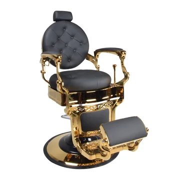 Sunki atlenkiama kirpėjo kėdė Prabangus kojų poilsis Pažangus profesionalus kėdžių keltuvas Cadeira de Barbeiro salono baldai