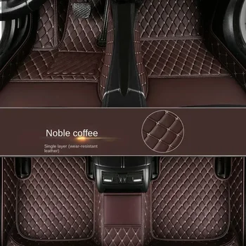 Custom LOGO Automobilių grindų kilimėliai Mercedes Benz S klasei W221 2004-2013 W222 W223 metai 100% tinka Interjero detalės Automobilių aksesuarai