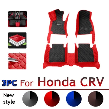 Automobiliniai grindų kilimėliai Honda CRV 2017 2018 2019 2020 2021 Custom auto foot Pads automobilio kiliminė danga