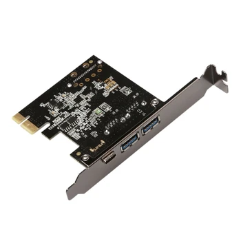 PCIE-2A1C PCIE-2A1C į USB3.1 C tipo USB3.0A vidinis išplėtimo kortelės valdiklis