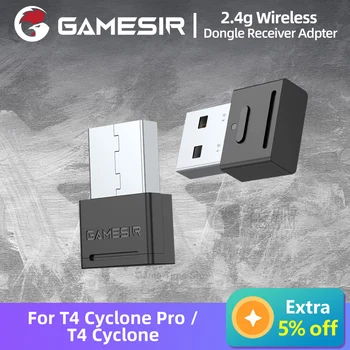 Gamesir 2.4g belaidis rakto imtuvas Adpter skirtas T4 Cyclone ir T4 Cyclone Pro kompiuterinių žaidimų priedams