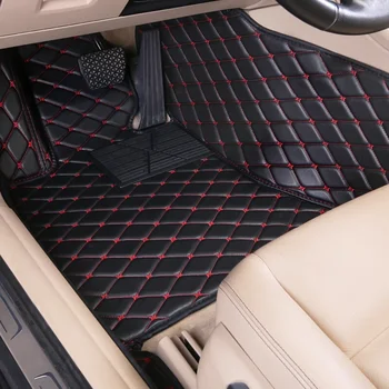 Automobilių grindų kilimėliai 100% VW UP Arteon Jetta Tiguan Sharan Auto Kojų pagalvėlės Priedai Salonas Neperšlampami kilimai Automobilio stiliaus kilimėlis