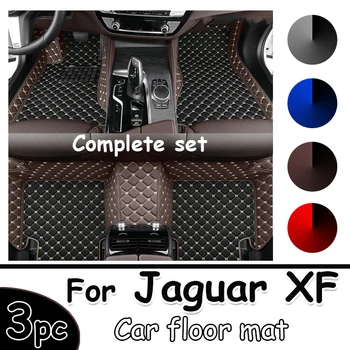 Automobiliniai grindų kilimėliai Jaguar XF Sedanui 2008 2009 2010-2012 2013 2014-15 Auto Foot Pads Automobilių kilimų dangtis Interjero aksesuarai