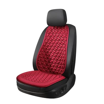 Kvėpuojantis automobilinės kėdutės užvalkalas Vasarinės automobilinės sėdynės pagalvėlės išgaubtas dizainas šilumos išsklaidymui Prakaitui atsparus universalus automatinis kėdės kilimėlis