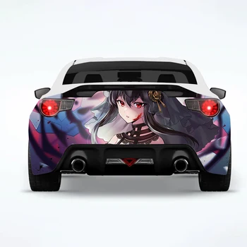 Šnipas X šeimos anime automobilio galinis apvyniojimas automobilio lipdukai automobilio lipdukas Kūrybinis lipdukas Automobilio kėbulo išvaizdos modifikavimas Dekoratyviniai lipdukai