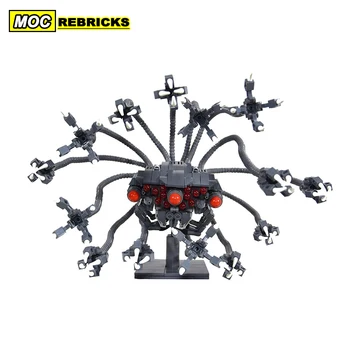 MOC statybinių blokų matrica APU robotų rinkinys Klasikinis mokslinės fantastikos filmų mašinos monstras aštuonkojo modelis 