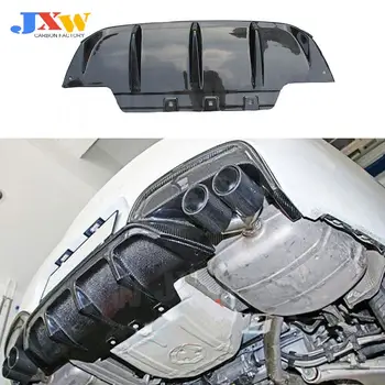 Anglies pluošto automobilio galinio buferio difuzoriaus lūpos BMW 6 serijos F06 F12 F13 M6 2012 - 2017 Galinis difuzorius Lūpų apsaugos spoileris FRP