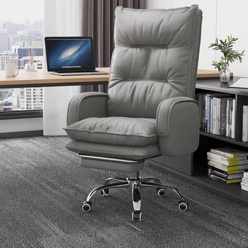 Mobilios reguliuojamos biuro kėdės Reguliuojamos vykdomosios odos masažas Žaidimų kėdės dizaino ratai Cadeira Gamer Biuro baldai