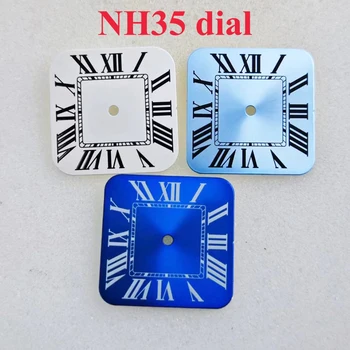 NH35 dial NH36 Dial Square dial Roman dial NH35 NH36 judėjimo kvadratinių korpusų laikrodžiams